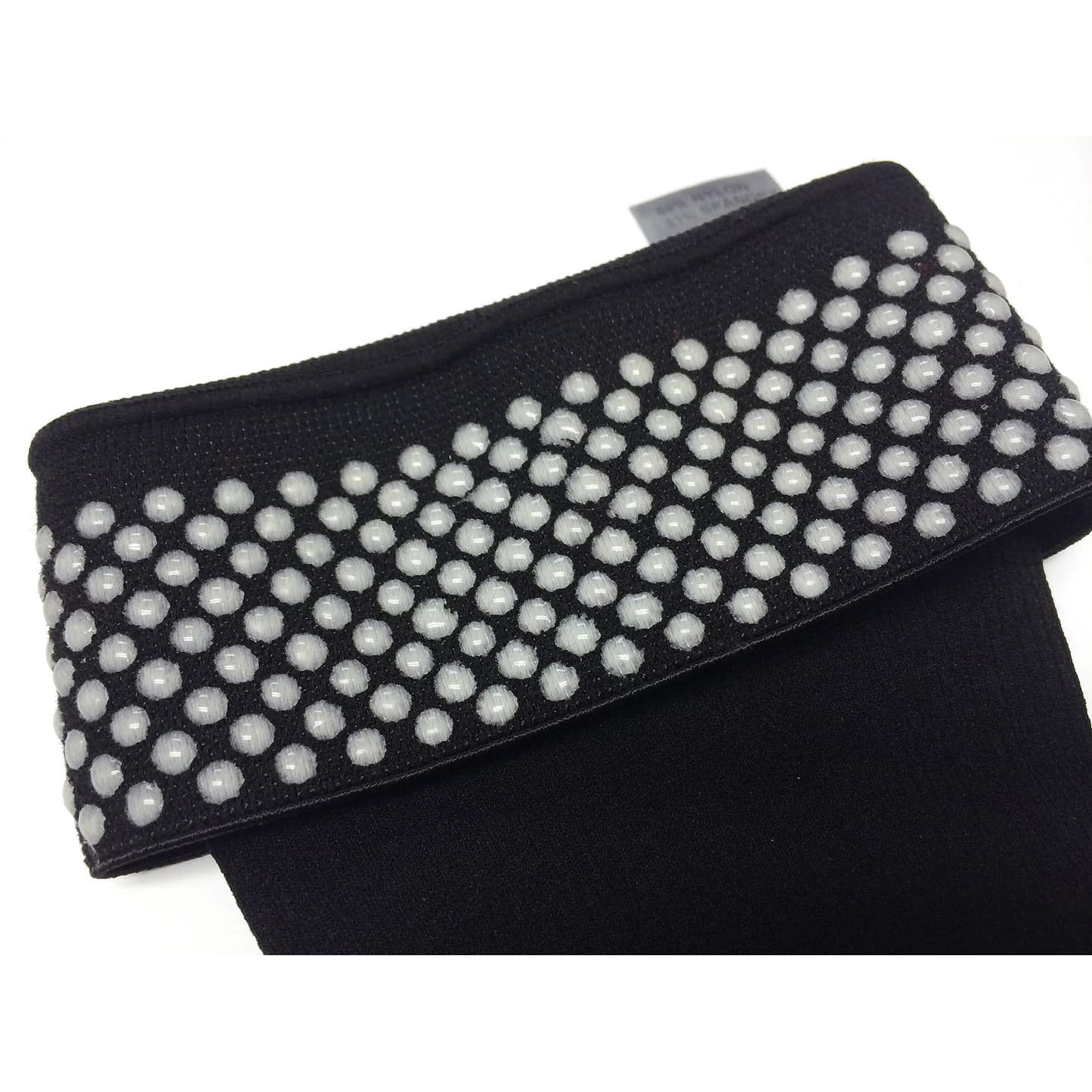 Sigvaris Style Microfiber Men Calf High with Silcone Beaded Grip-Top Compression Socks - Image 2