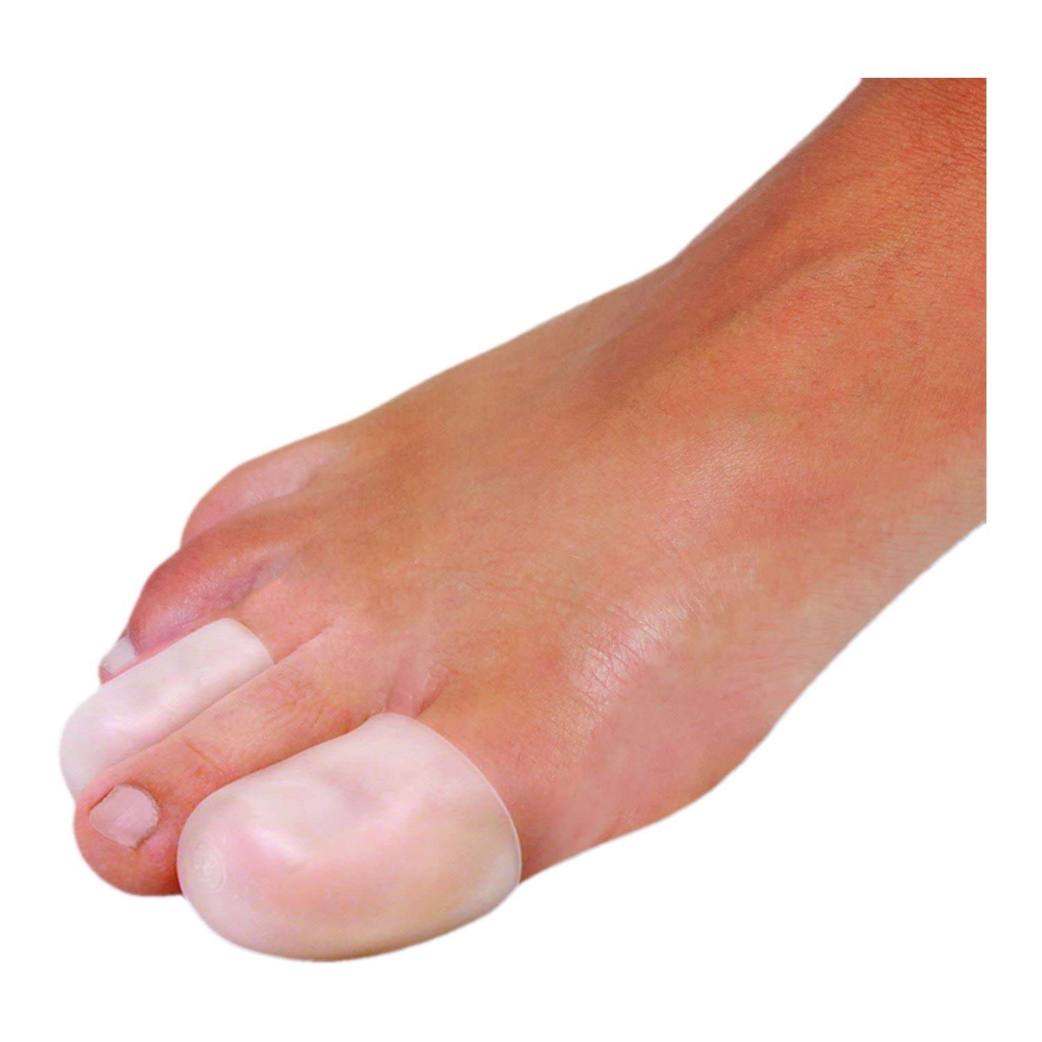 Silipos Pull-On Toe Digit Cap, Clear