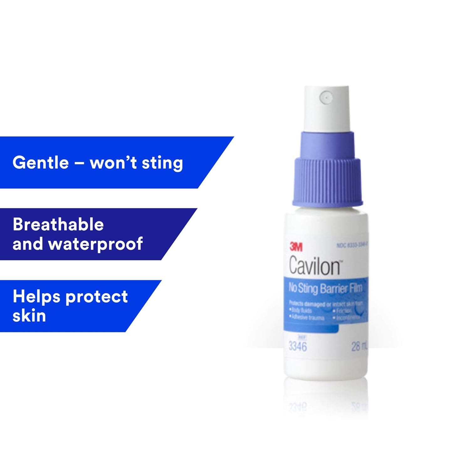 3M Cavilon No Sting Barrier Film Skin Protectant Spray, 28 ml - Image 3