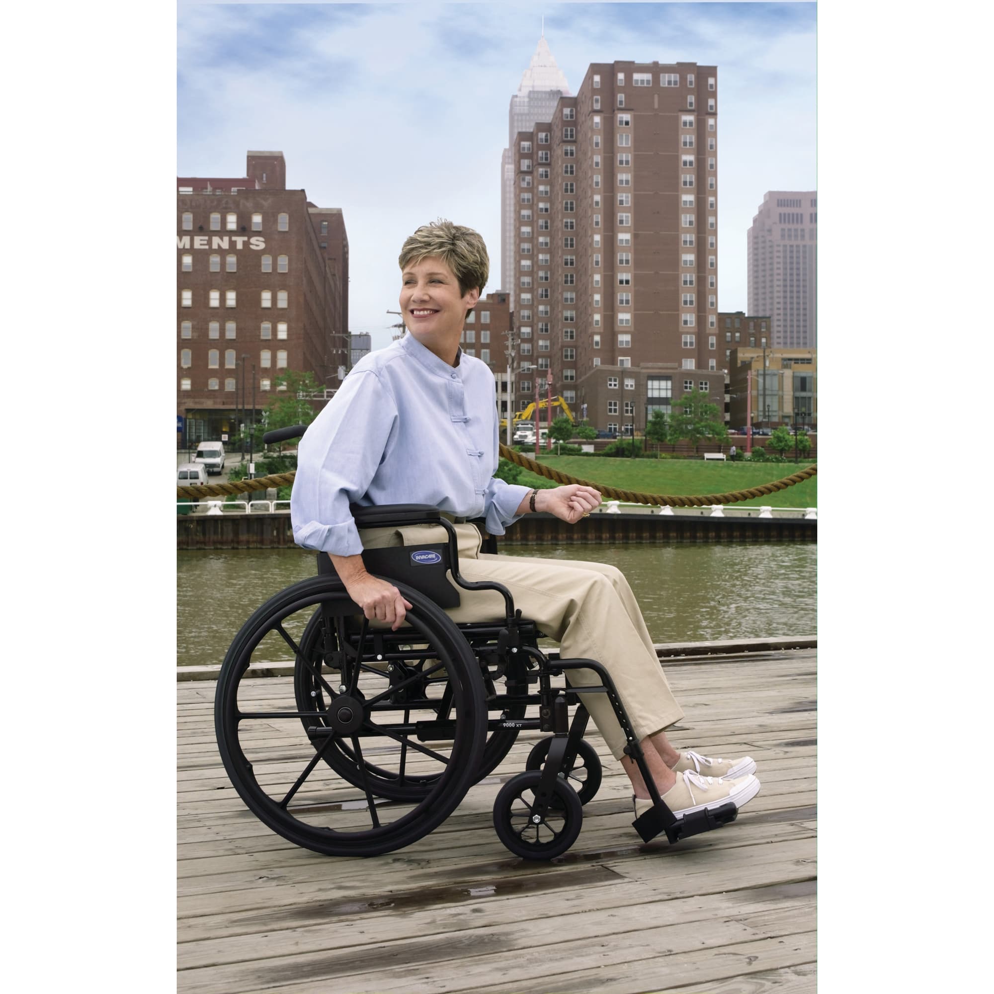 Invacare IVC 9000 XDT wheelchair - Image 6