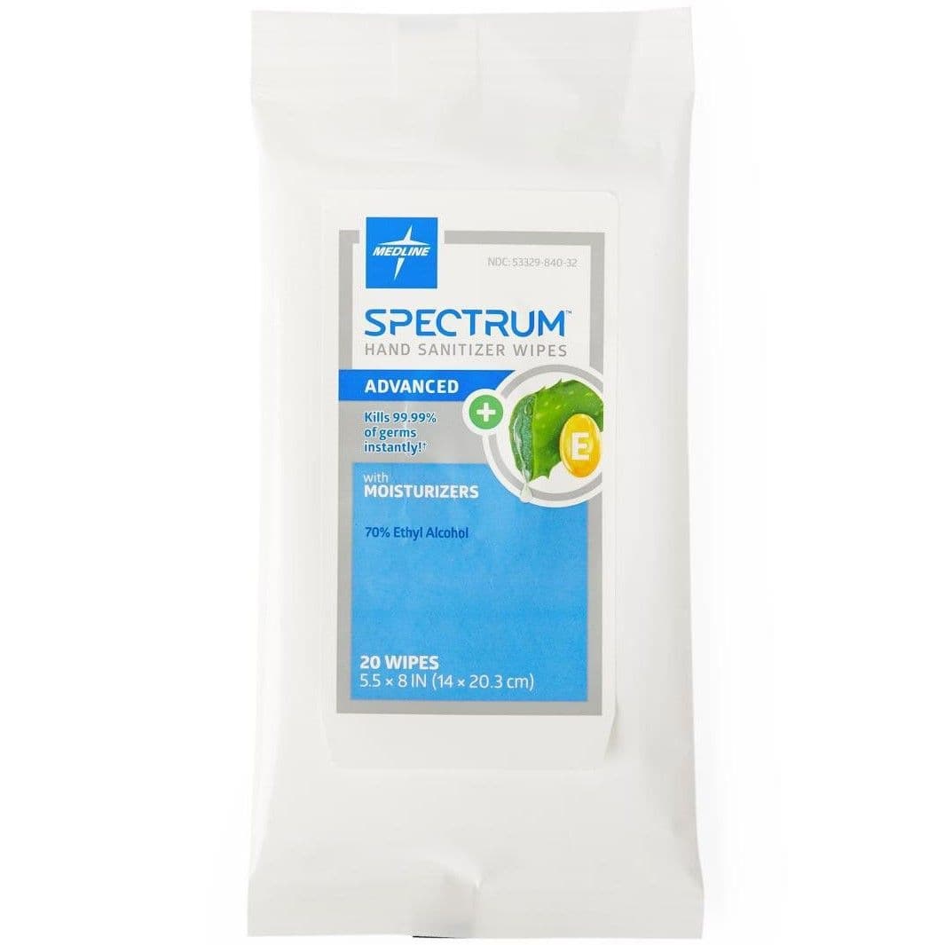 Medline Spectrum Advanced Hand Sanitizer Wipes - Image 3