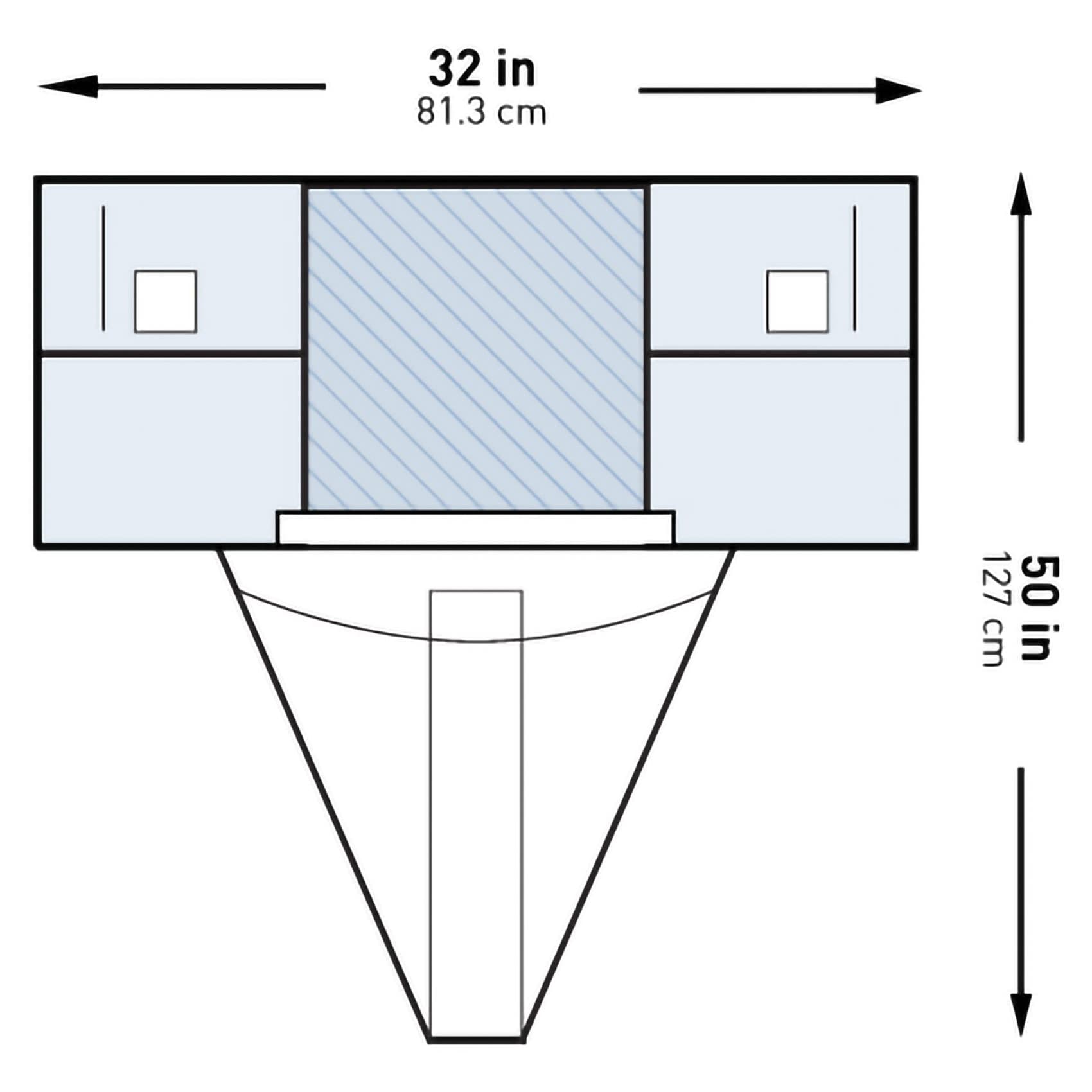 McKesson Obstetrics and Gynecology Under Buttocks Drape - Each - Image 1