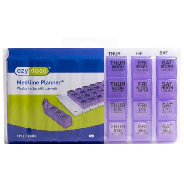 Ezy Dose Medtime Planner, Large