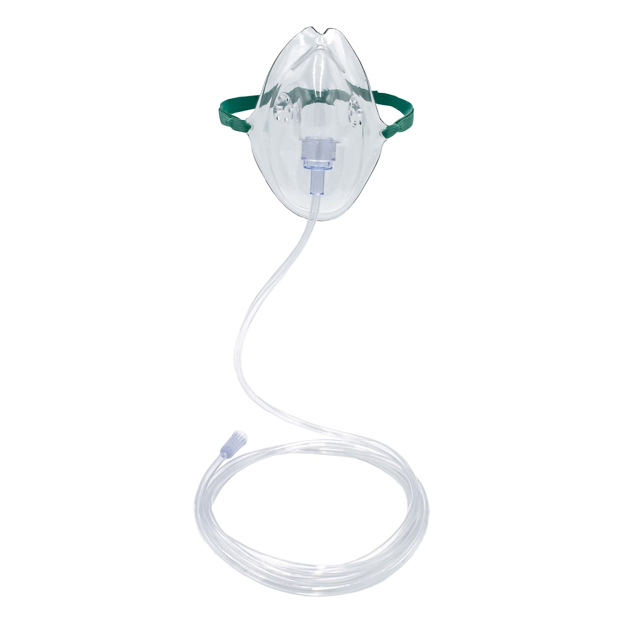 Salter Labs Medium Concentration Head Strap Oxygen Masks with 7 Ft Tubing