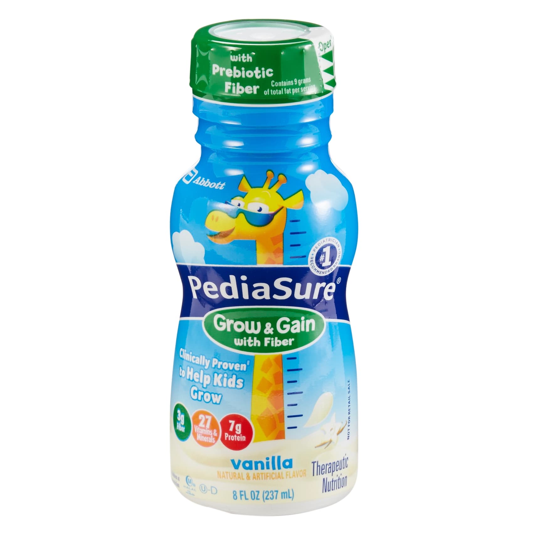 PediaSure Grow & Gain Pediatric Oral Supplement with Fiber - Image 1