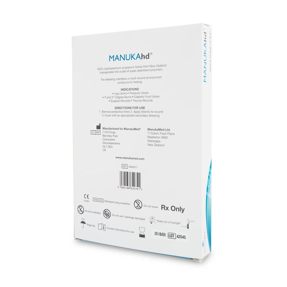 ManukaMed ManukAhd Honey Impregnated Dressing - Image 2