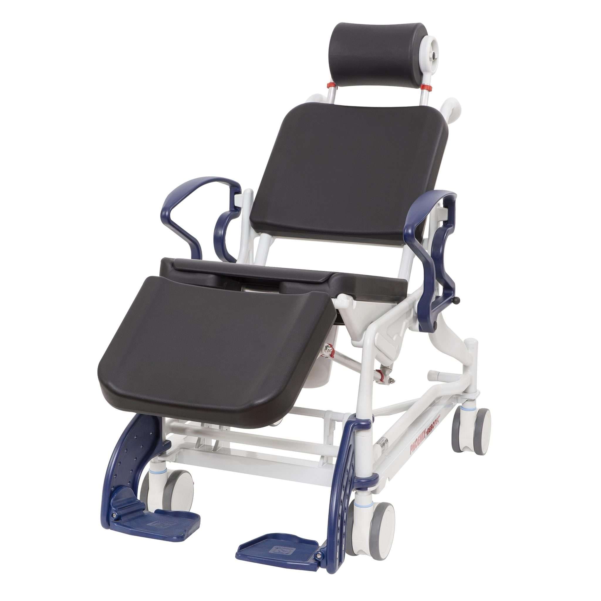 Rebotec Phoenix 200 Bariatric Tilt and Reclining Shower Commode Chair