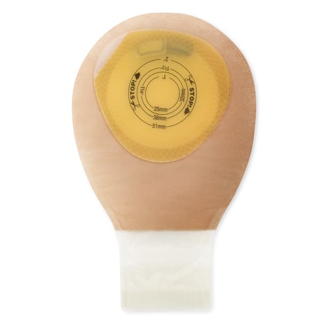 Pouchkins Drainable Pediatric 1-Piece Ostomy Pouch with Flat Barrier - Image 1