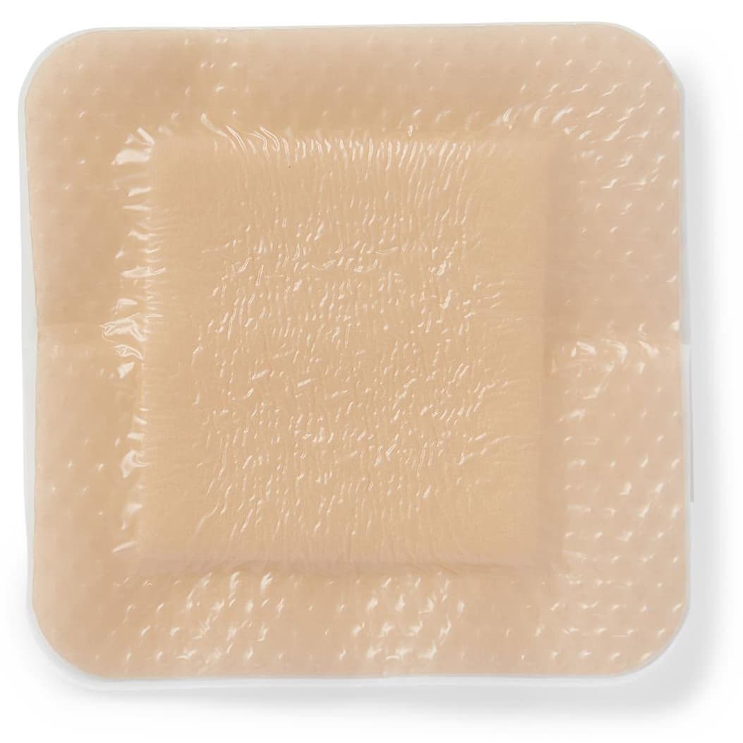 Equos 5-layer Square Foam Wound Dressing With Silicone Adhesive - Image 4