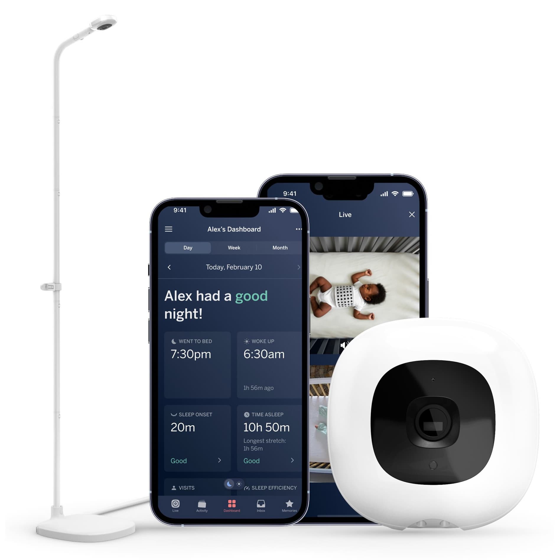 ProSmart Baby Monitor with Floor Stand