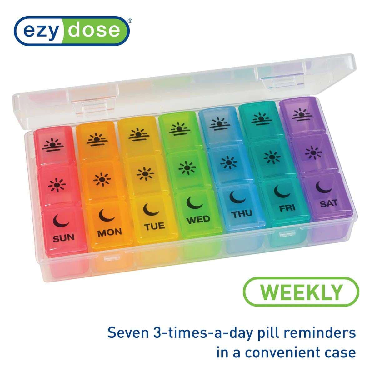 Ezy Dose Pill Organizer - Package of 3 - Image 2