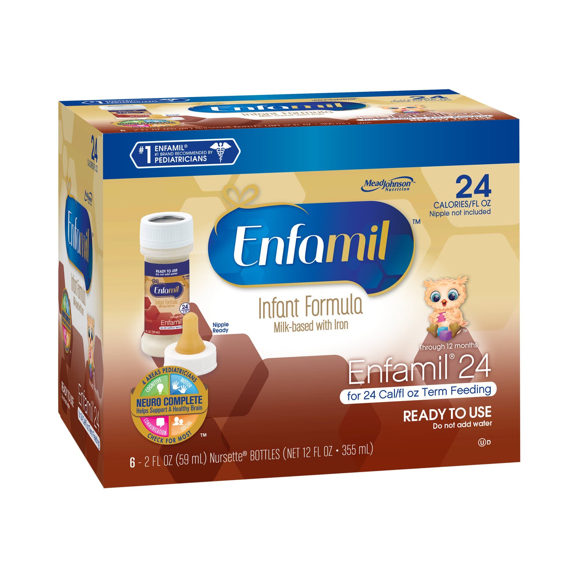 Enfamil 24 Milk-Based Infant Formula with Iron