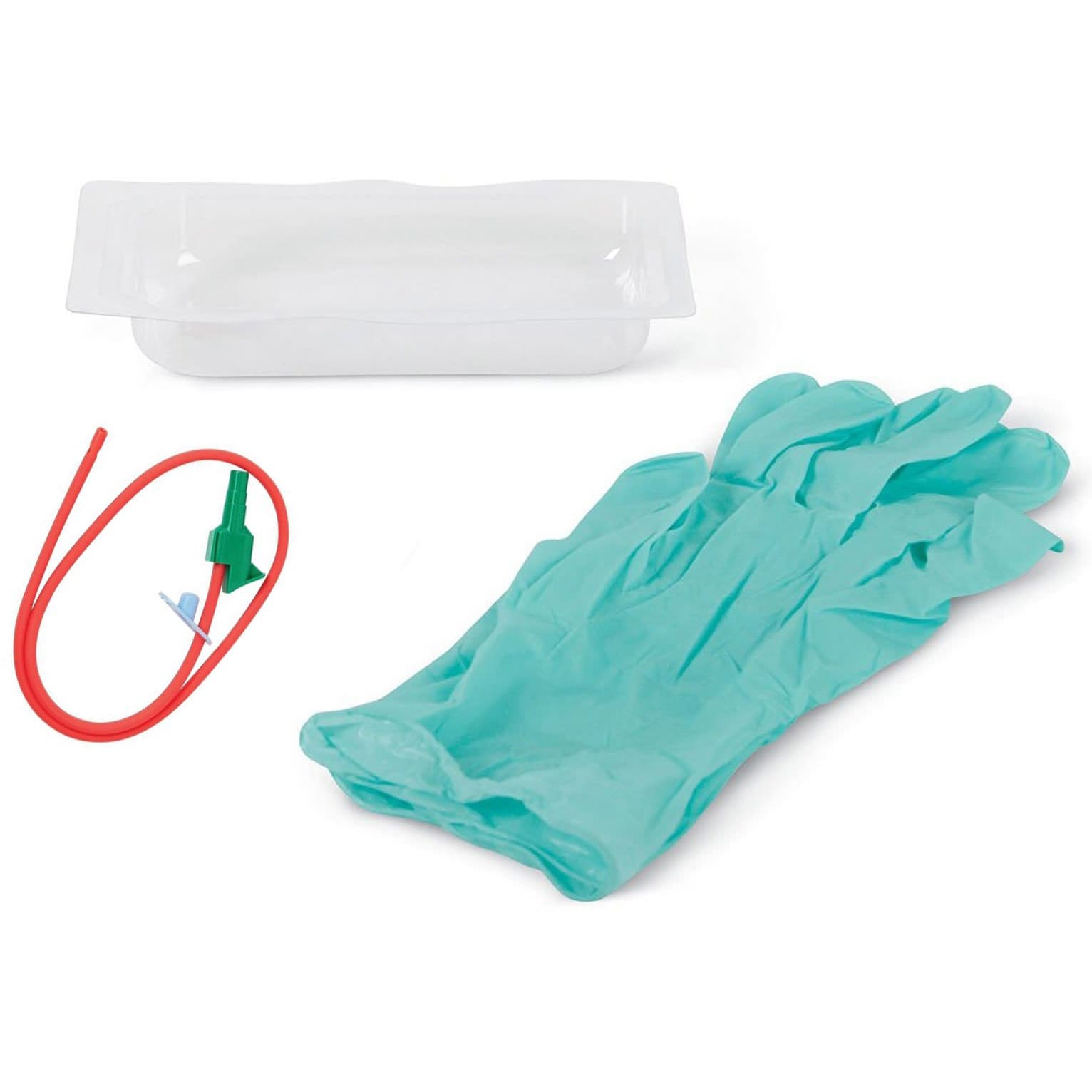 Medline Mini Poly-Cath Open Suction Catheter Tray - Image 2