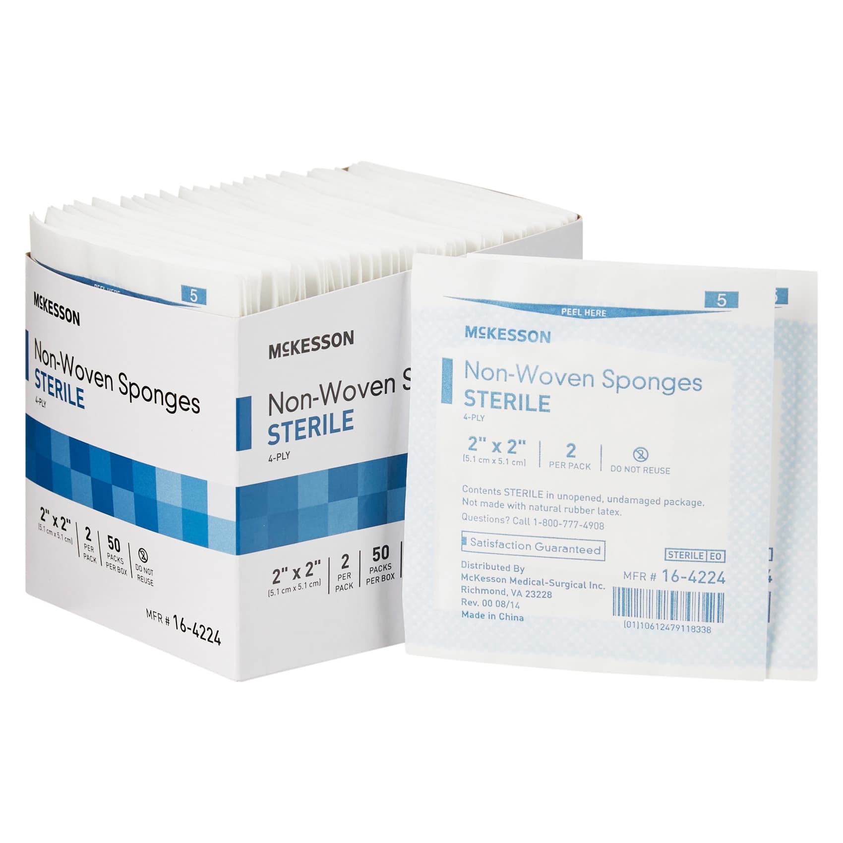 McKesson Polyester Nonwoven Sponge - Image 1