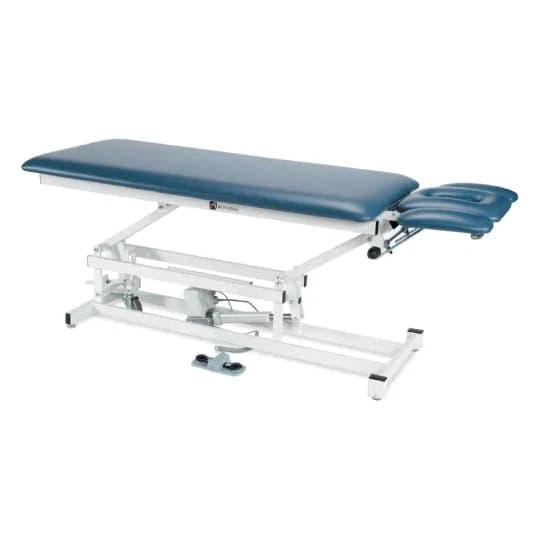 Armedica AM-250 Two-Section Hi-Lo Treatment Table with Adjustable Headrest and Armrests - Image 1