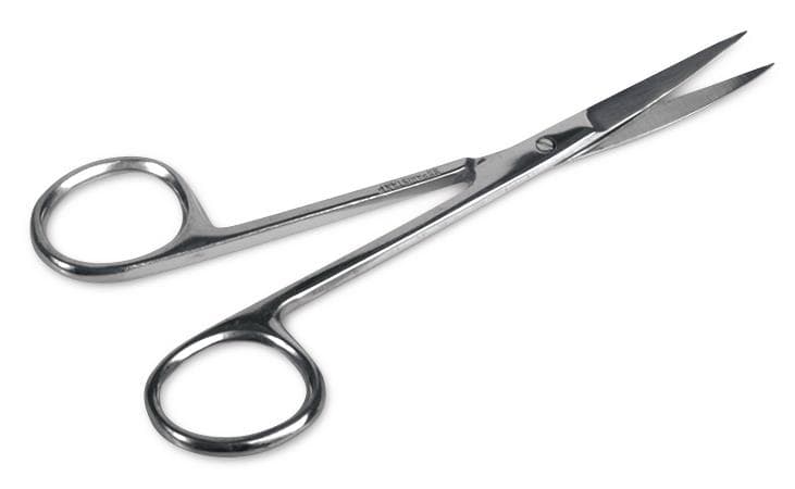 Medline Curved Centurion Iris Curved Scissors - Image 1