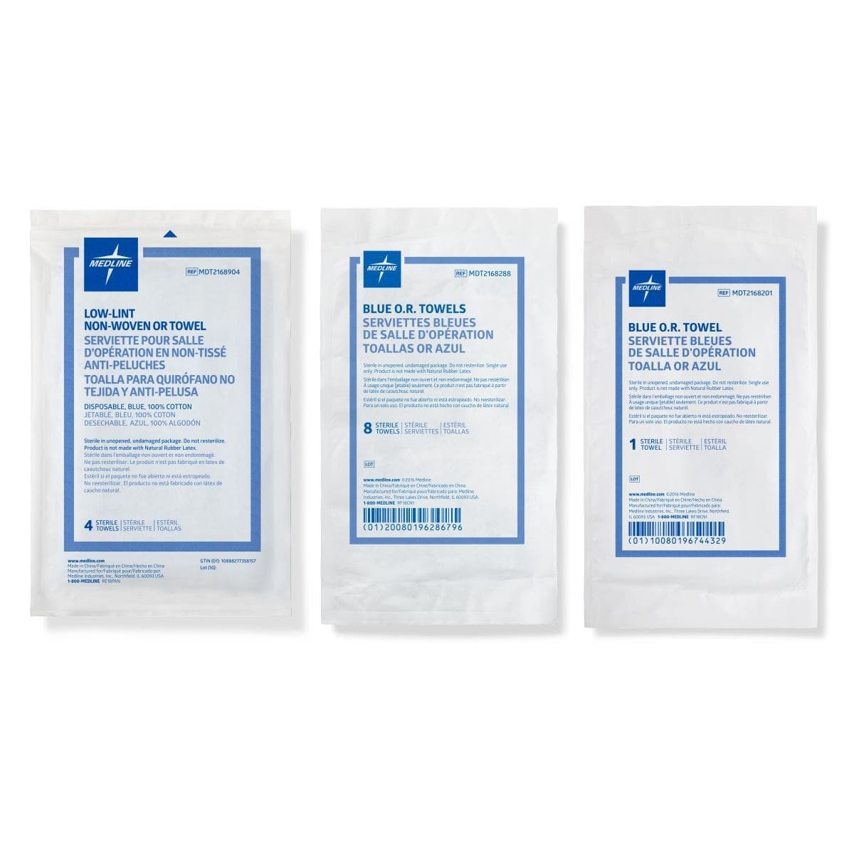 Medline Sterile Disposable Or Towels - Image 2