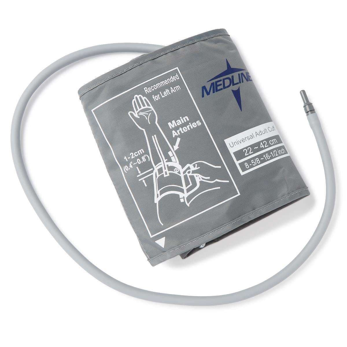 Medline Adult Digital Blood Pressure Monitor Cuff, Universal - Image 1