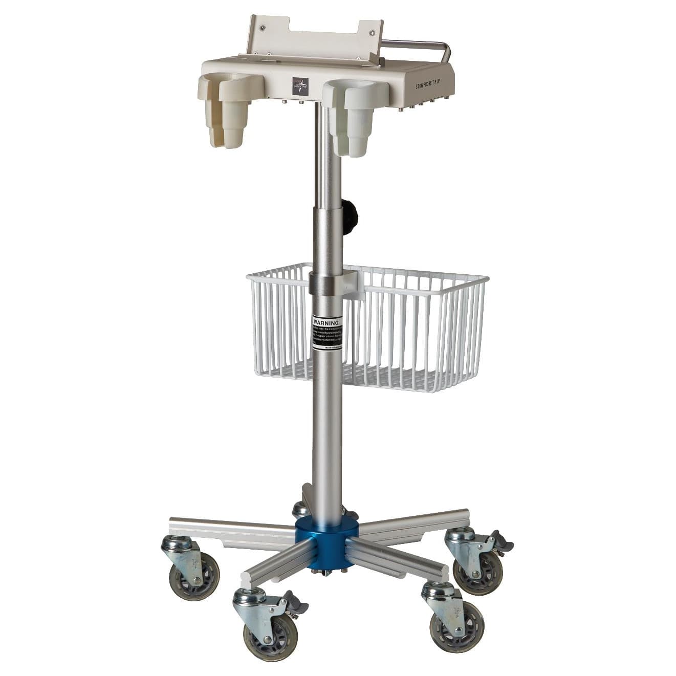 Medline Mobile Stand with Basket for BioCon Bladder Scanner