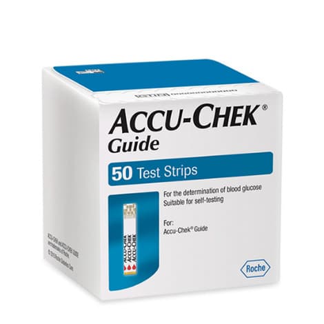 Accu-Chek Guide Blood Glucose Test Strips, 50 Strips