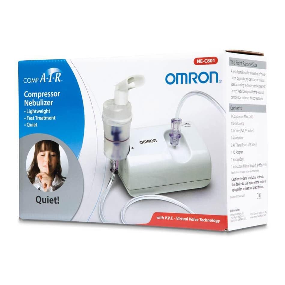 Omron CompAir Compressor Tabletop Nebulizer System - Image 2
