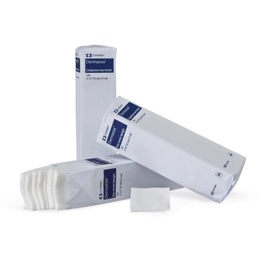 Covidien Dermacea 6-Ply All-Purpose Medical Sponges, Sterile