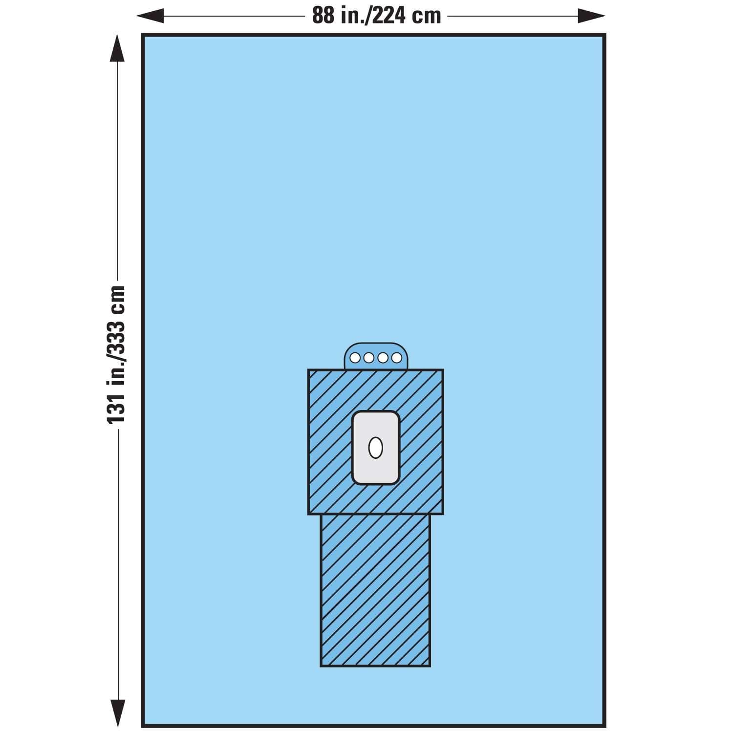 Halyard Orthopedic Drape Pack, Ortho Pack VI, Lower Extremity - Image 4