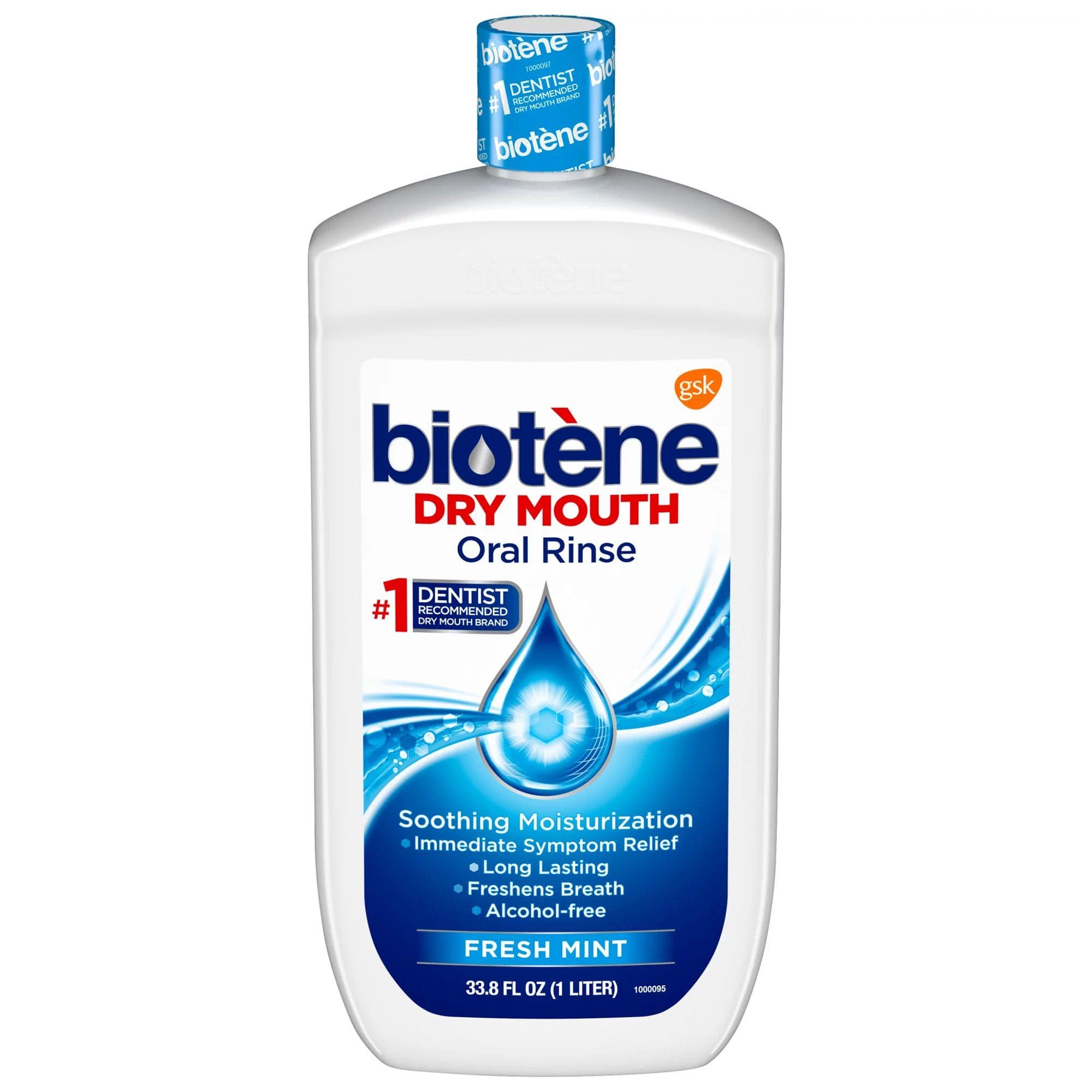 Biotene Dry Mouth Oral Rinse Liquid, 33.8 oz - Each
