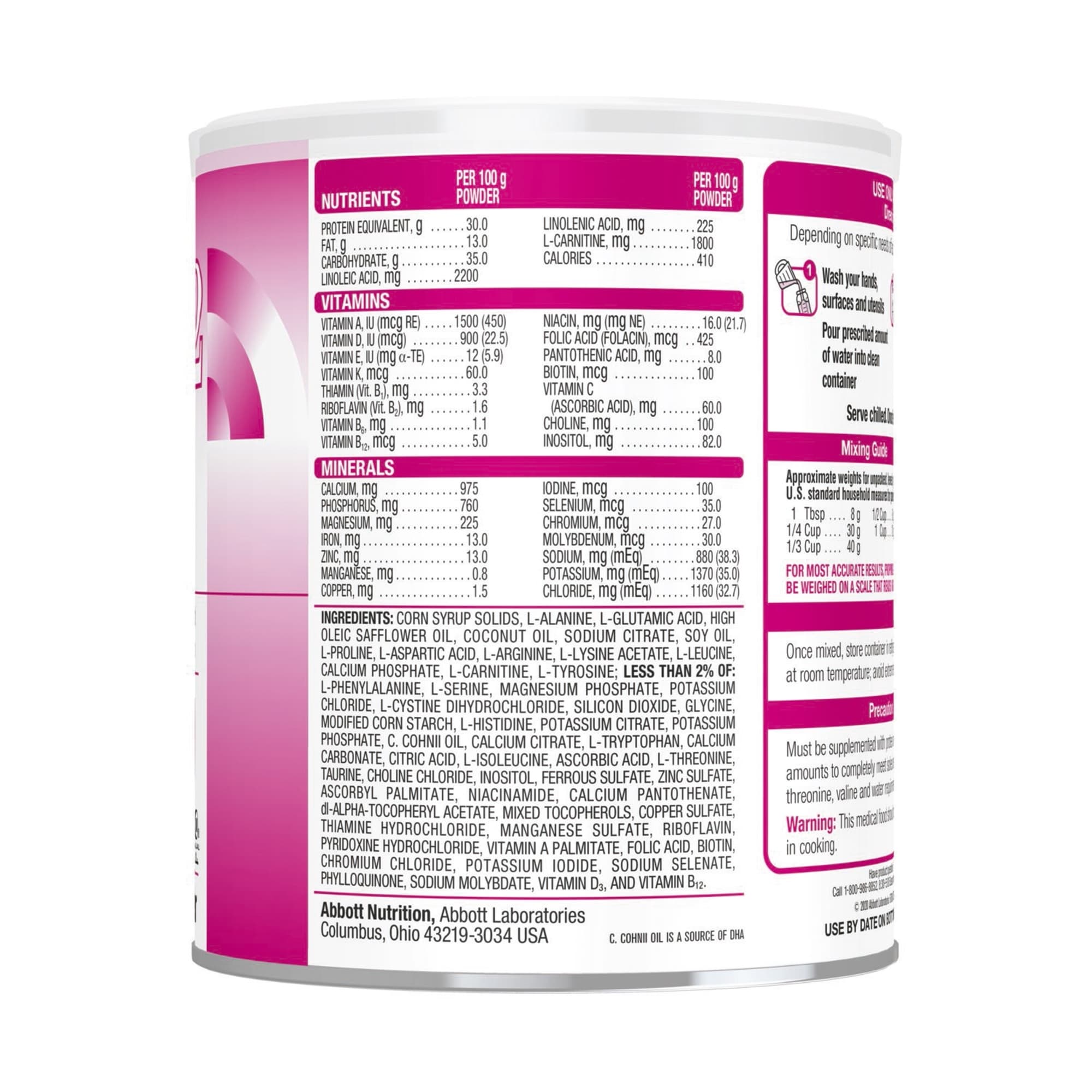 Propimex-2 Amino Acid Modified Medical Food - Image 2