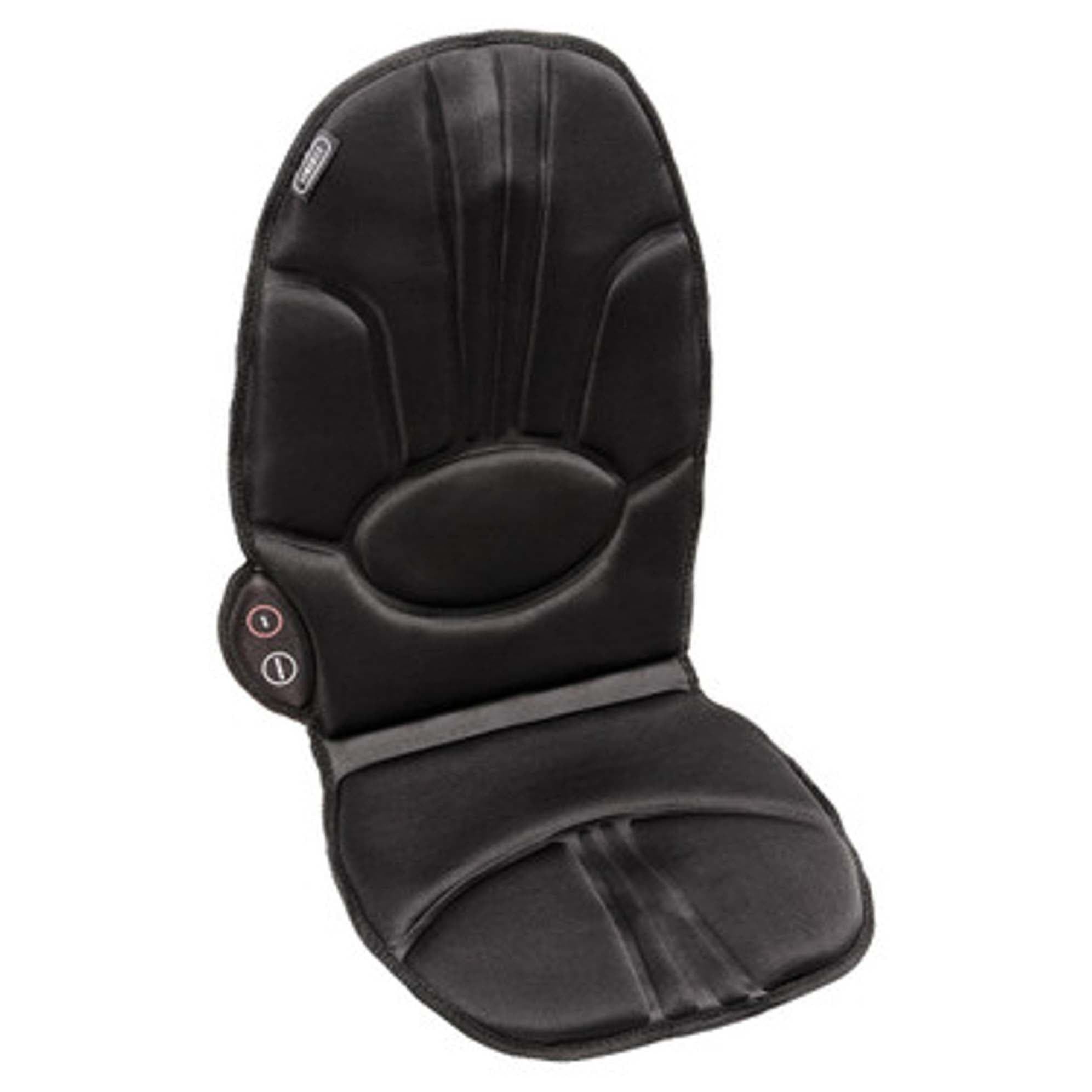 HoMedics Portable Back Massage Cushion with Heat, Black - Image 1