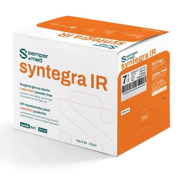 Sempermed Syntegra IR Latex Free Surgical Gloves