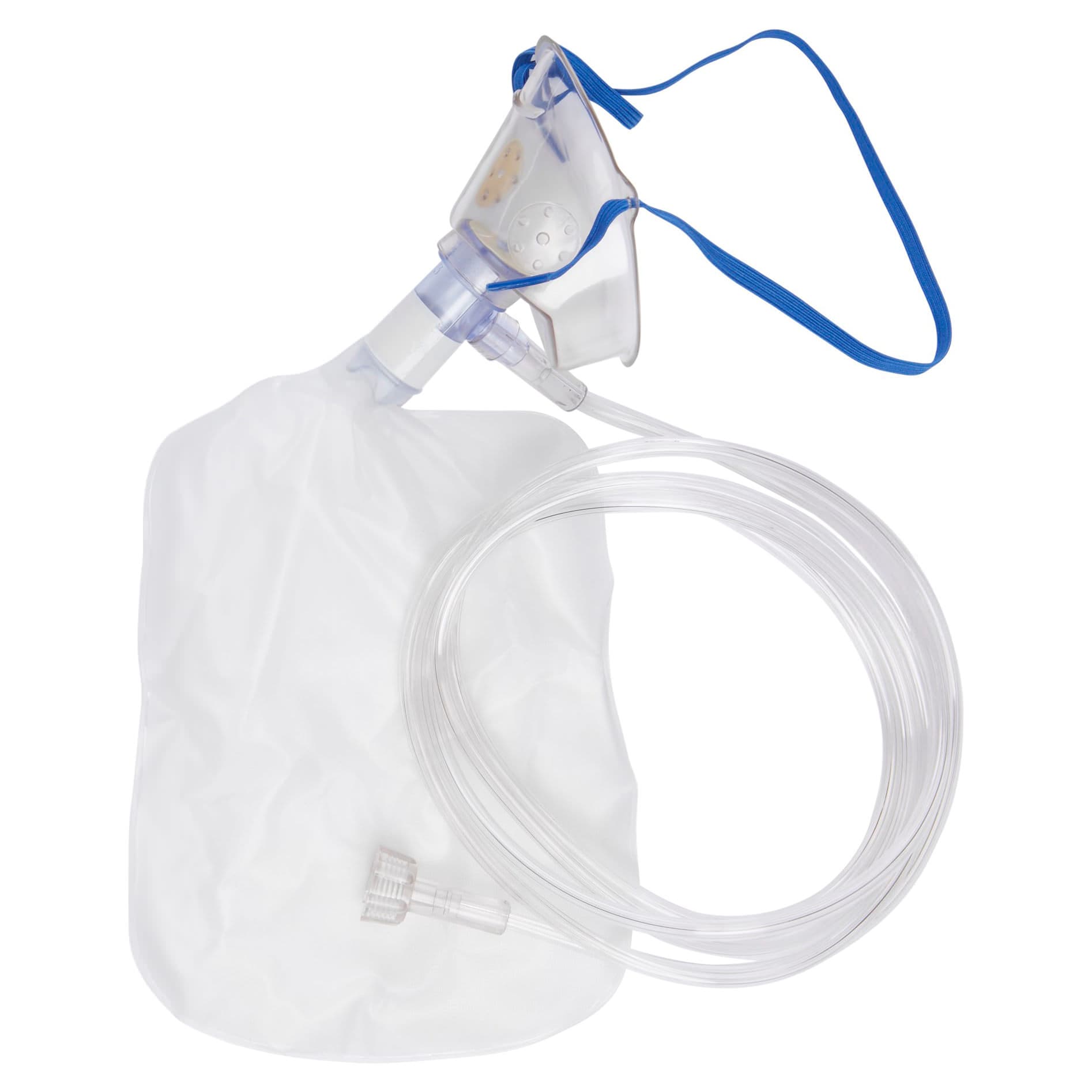 McKesson Elongated NonRebreather Oxygen Mask with Head Strap
