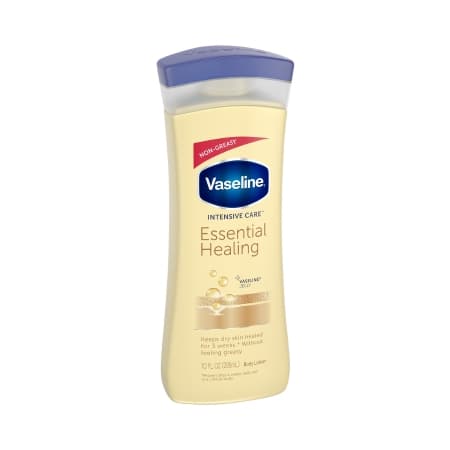 Vaseline Intensive Care Essential Healing Hand and Body Moisturizer Lotion, 10 oz