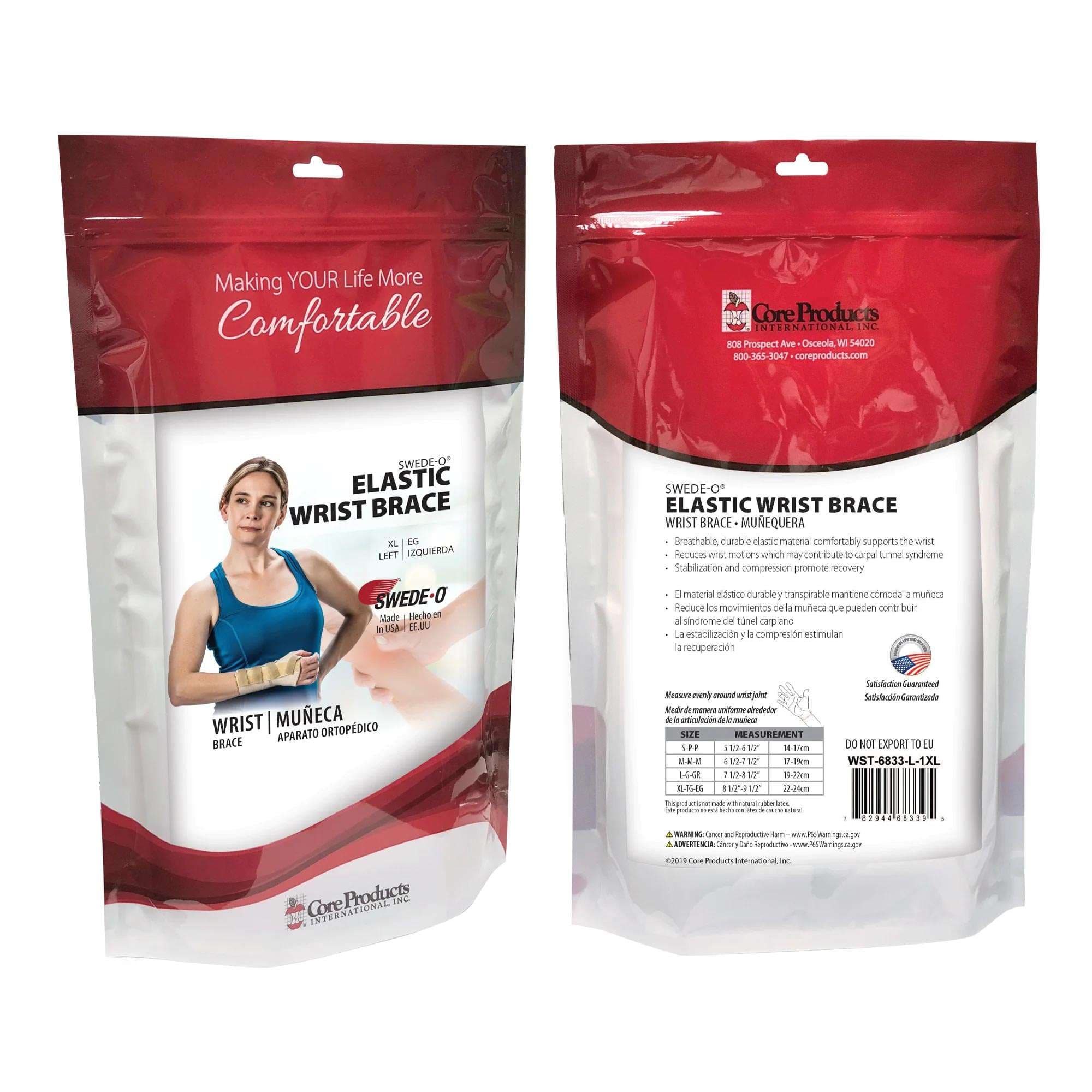 Swede-O Elastic Wrist Brace - Image 5