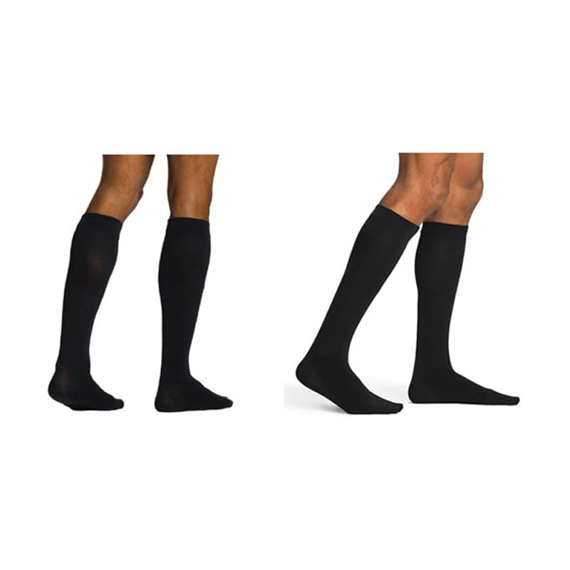 Sigvaris Style Sea Island Cotton Calf High Compression Socks, 20-30mmHg