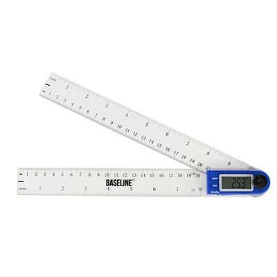 Baseline Digital 360 Degree Plastic Goniometer, 10 Inch - Image 1