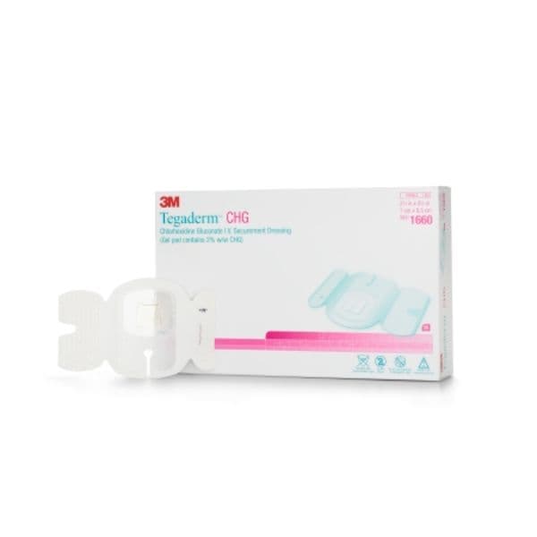 3M Tegaderm CHG I.V. Securement Dressing