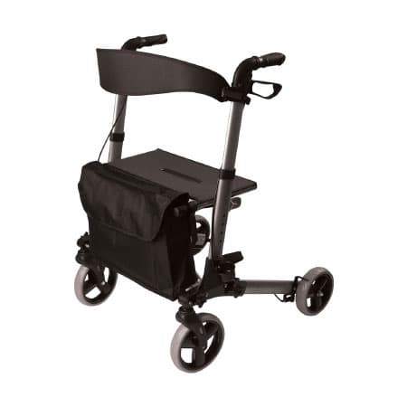 HealthSmart Gateway Aluminum Medical 4 Wheel Rollator - Image 1