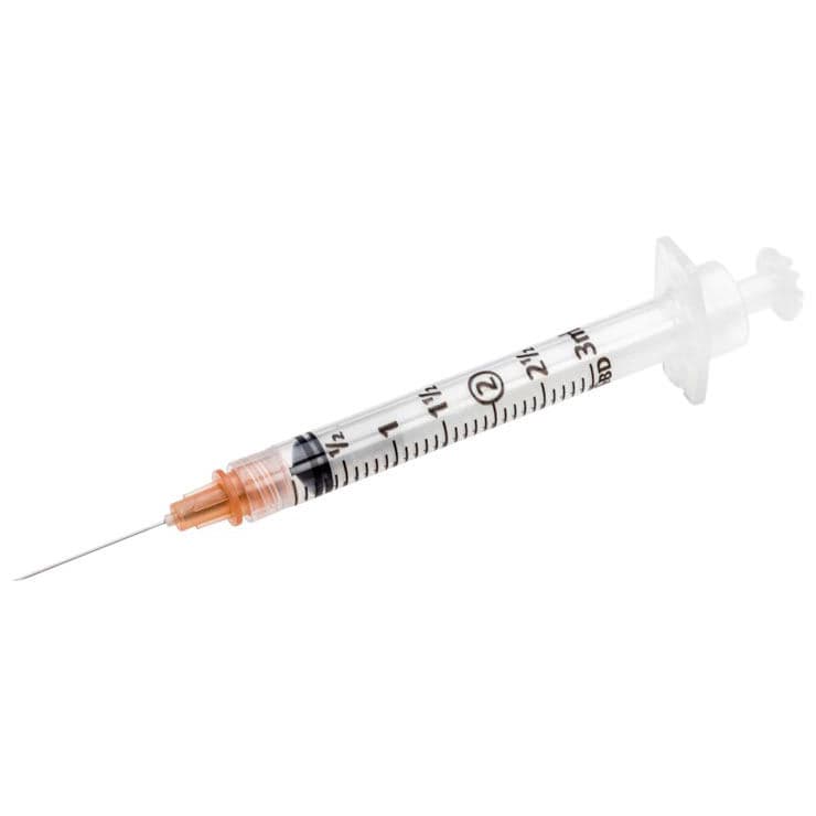 BD Integra 3 mL Syringe with Detachable Needle