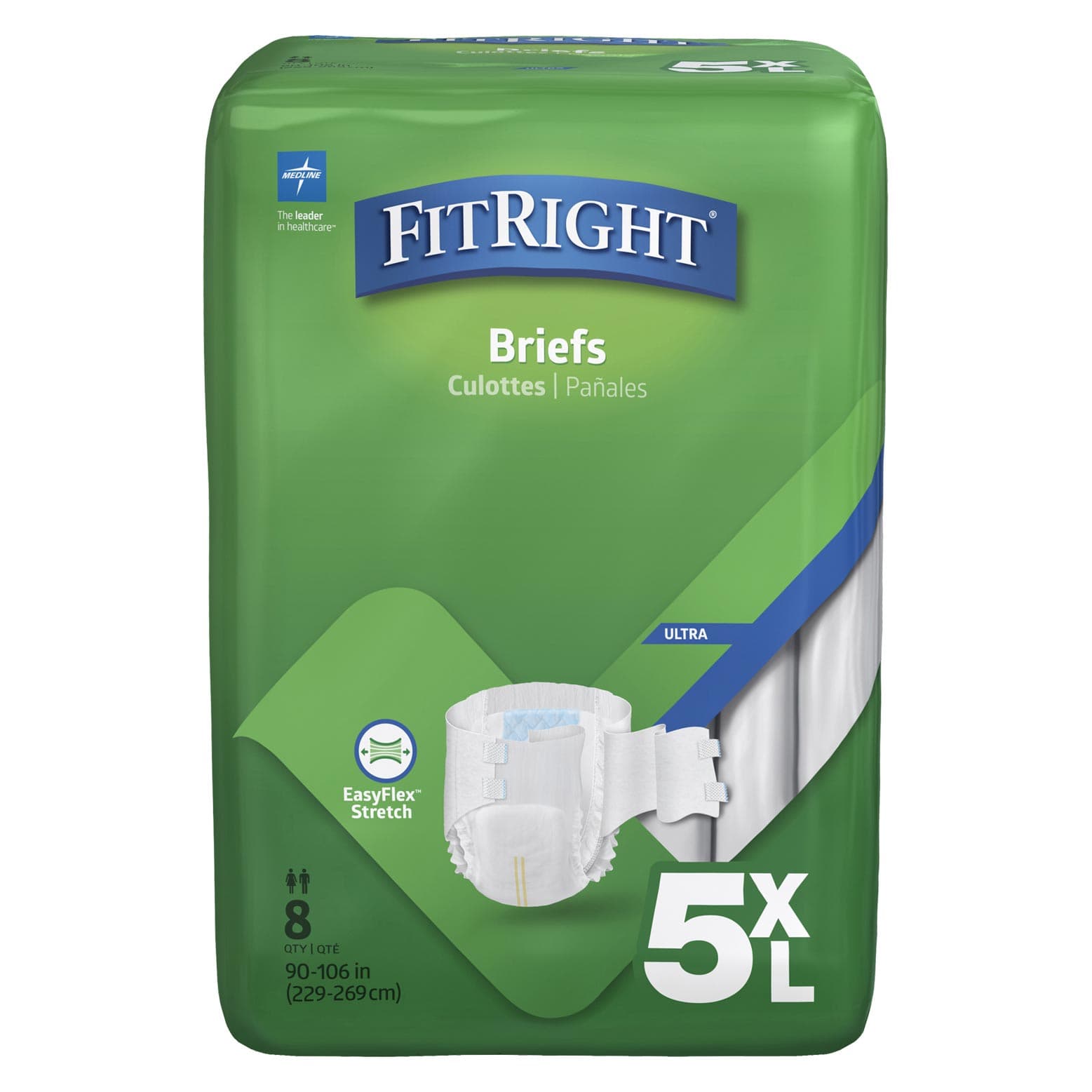FitRight Baribrief Bariatric Adult Incontinence Briefs - Image 2