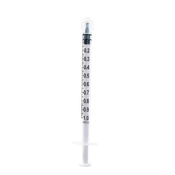 Exel 1ml LDS Tuberculin Syringe, Luer Lock Tip - Image 2