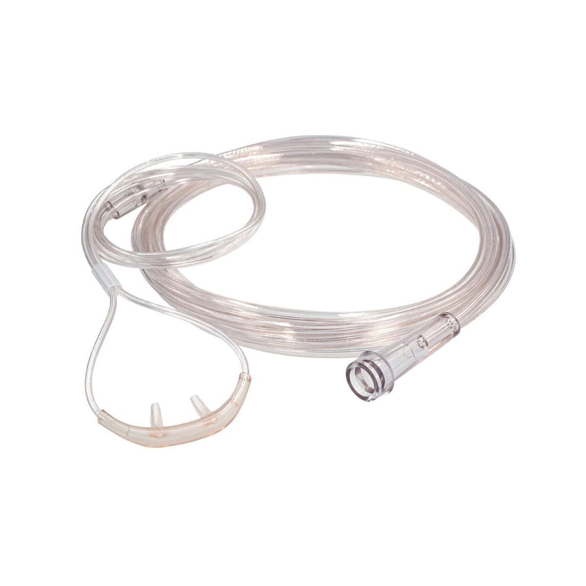 Salter Style Adult Micro Low Flow Oxygen Nasal Cannula with Std Earpiece And 7 Ft Tubing - Case of 50 - Image 1