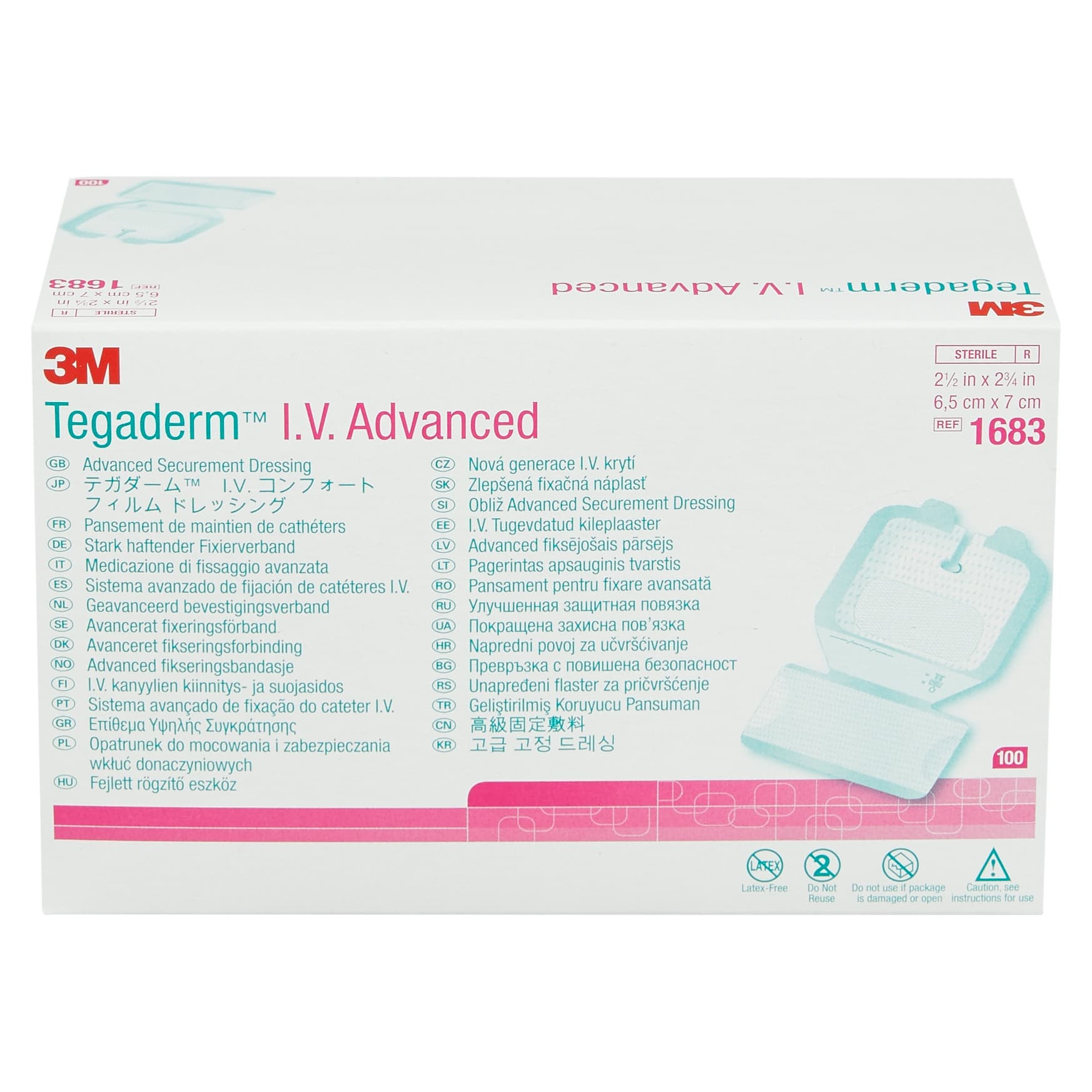 3M Tegaderm IV Advanced Securement Dressing - Image 2