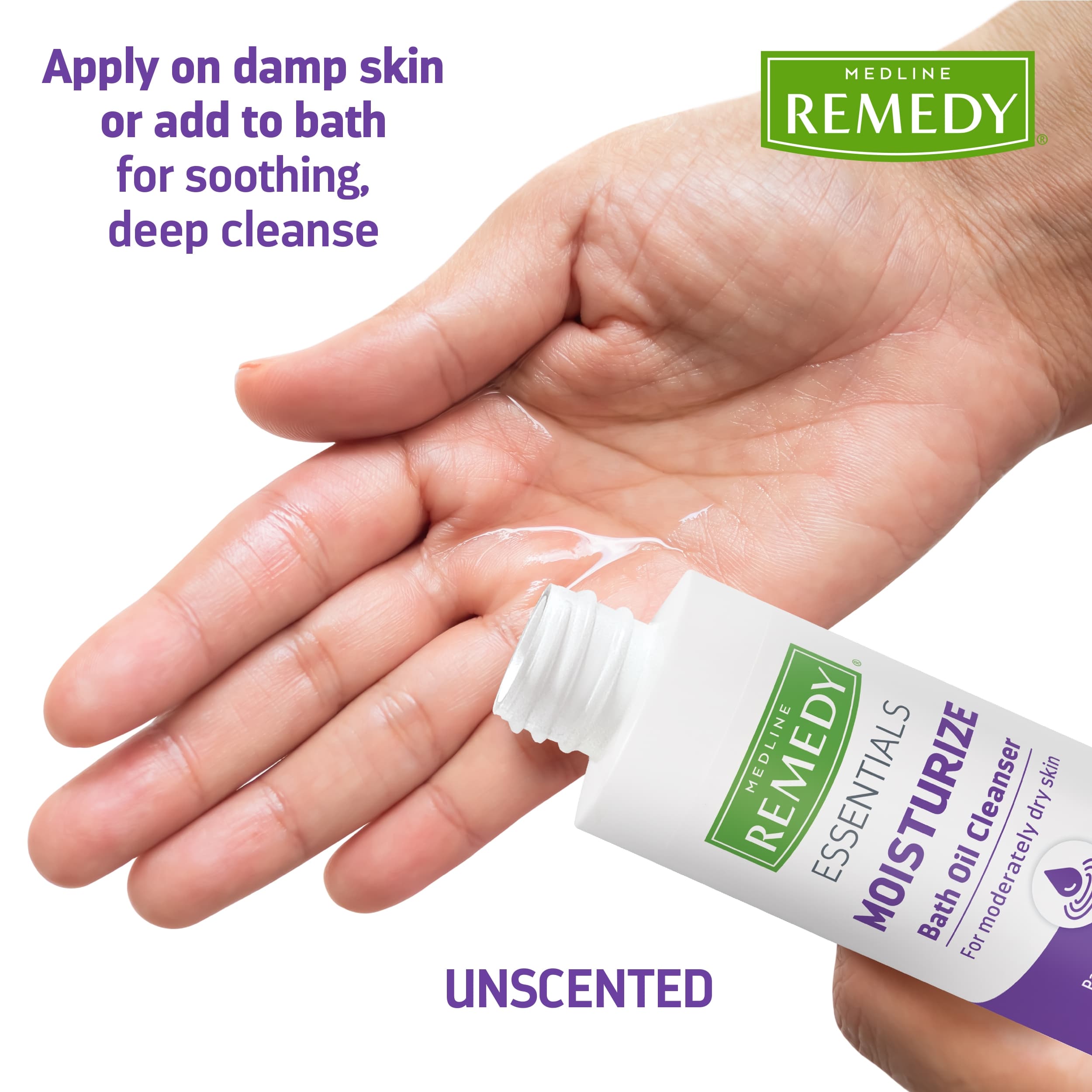 Remedy Essentials Moisturize Bath Oil Cleanser, 3.5 oz - Image 4