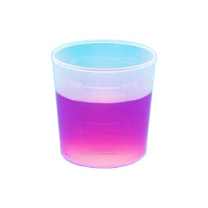 Allegiance Graduated Medicine Cup, Translucent - Case of 100