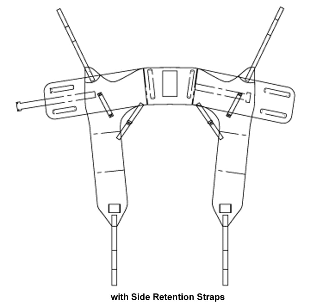 Handicare Dual Access Poly Sling - Image 2