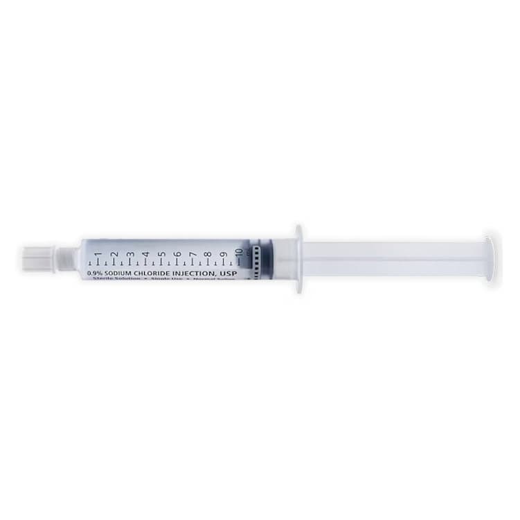 BD PosiFlush Sterile Field Saline Syringe,10mL