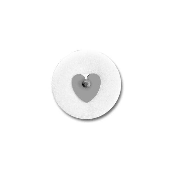 Conmed ECG Stress Electrode Foam Backing 2 Inch Wet Gel Round - Case of 600 - Image 1