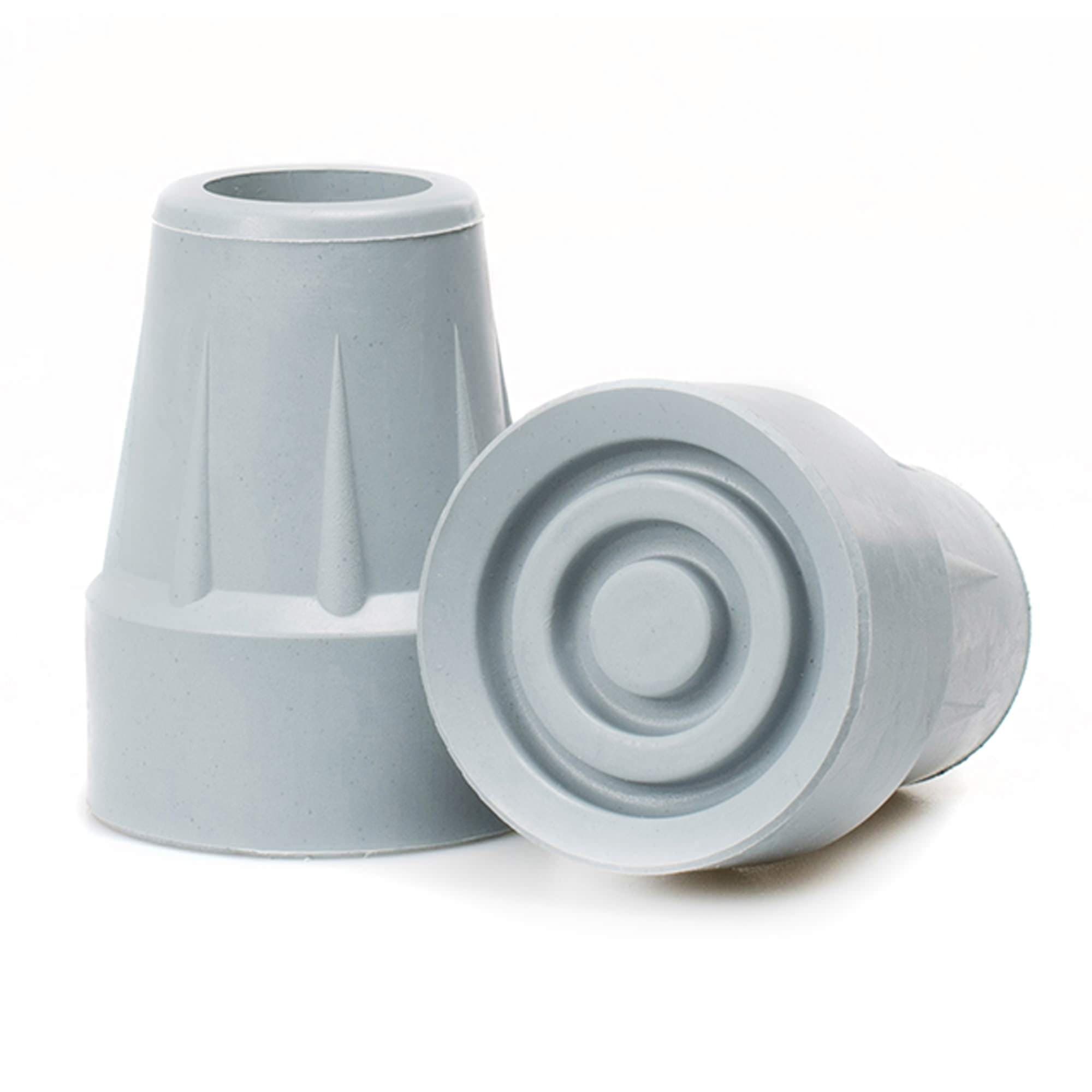 McKesson Gray Rubber Crutch Tip - Image 2