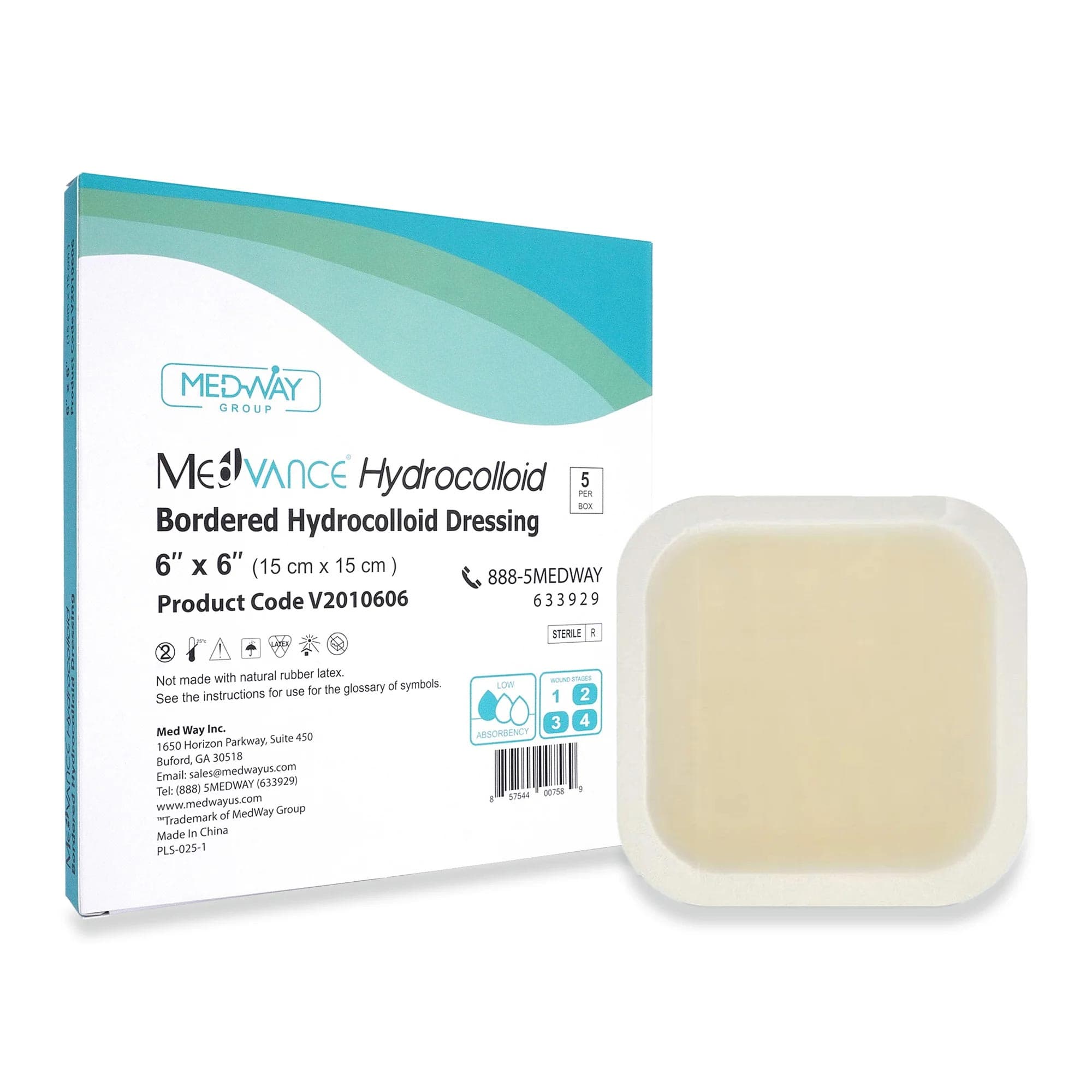 MedVance Bordered Hydrocolloid Dressing - Image 1